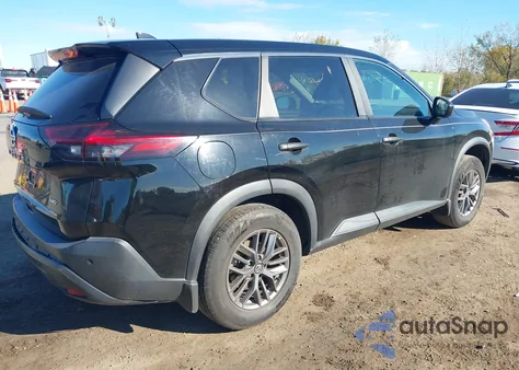 2021 Nissan Rogue S Intelligent Awd from USA, damaged, VIN 5N1AT3AB1MC741111